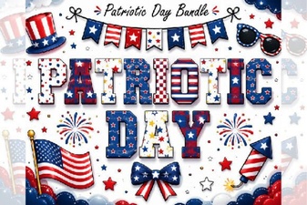 Patriotic Day Font: Creative Design Ideas