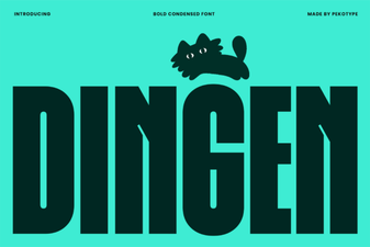 Dingen Font: Creative & Versatile Design Tool