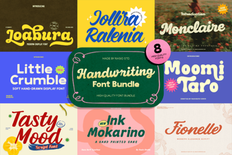 Handwriting Bundle Font: Creative Design Toolkit