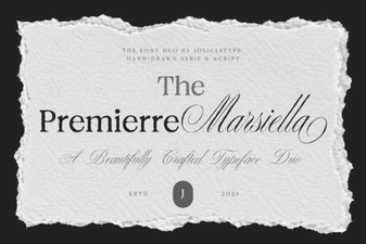 Premierre Marsiella: Elegant Font for Creative Projects